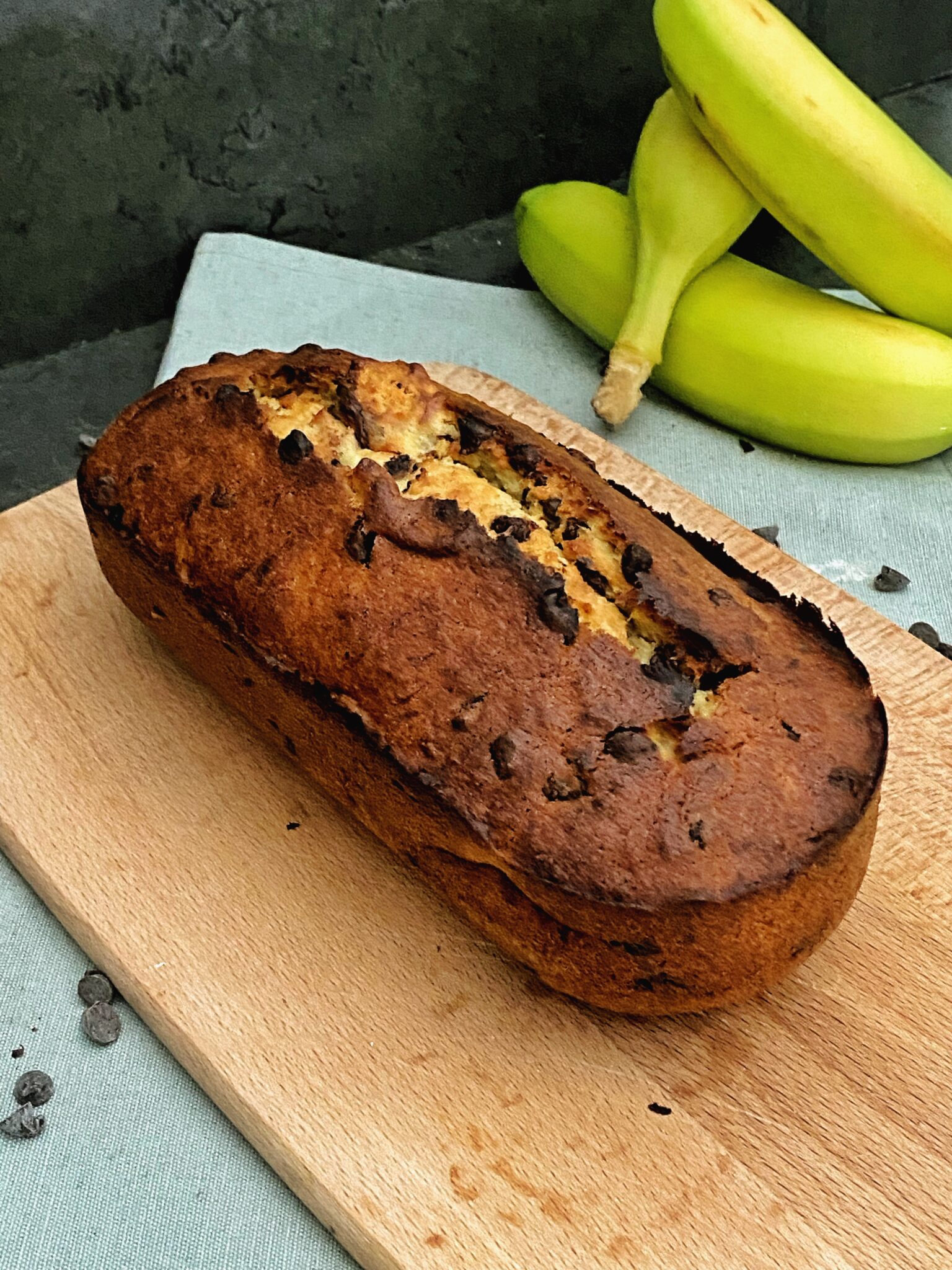 Banana Bread Aux Pépites De Chocolat - Yann Pâtisse